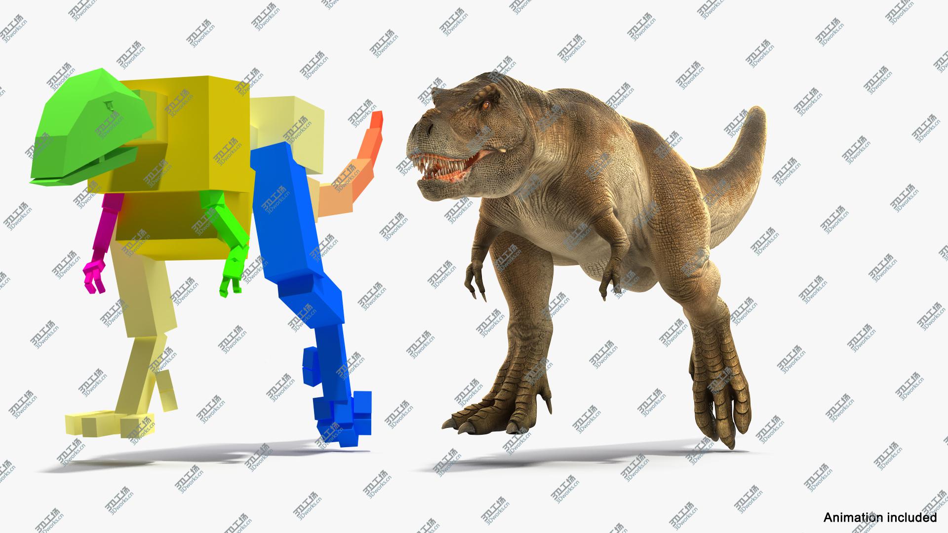 images/goods_img/20210313/Animated Tyrannosaurus Rex Running Rigged 3D model/4.jpg